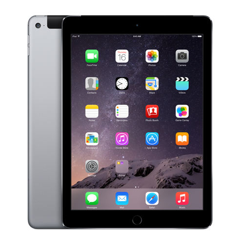 Apple iPad Air 2 Wi-Fi + Cellular 64GB Space Gray MH2M2LL/A
